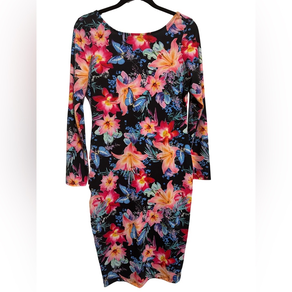 Lipsy Bodycon floral dress US10